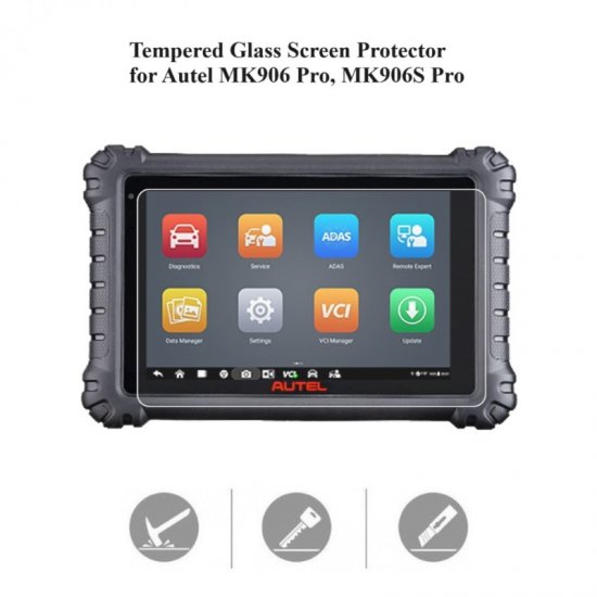 Tempered Glass Screen Protector for Autel MK906PRO MK906S PRO - Click Image to Close